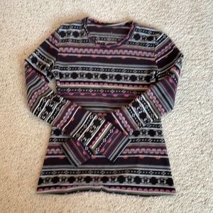 Cuddl Duds XS fleece top.